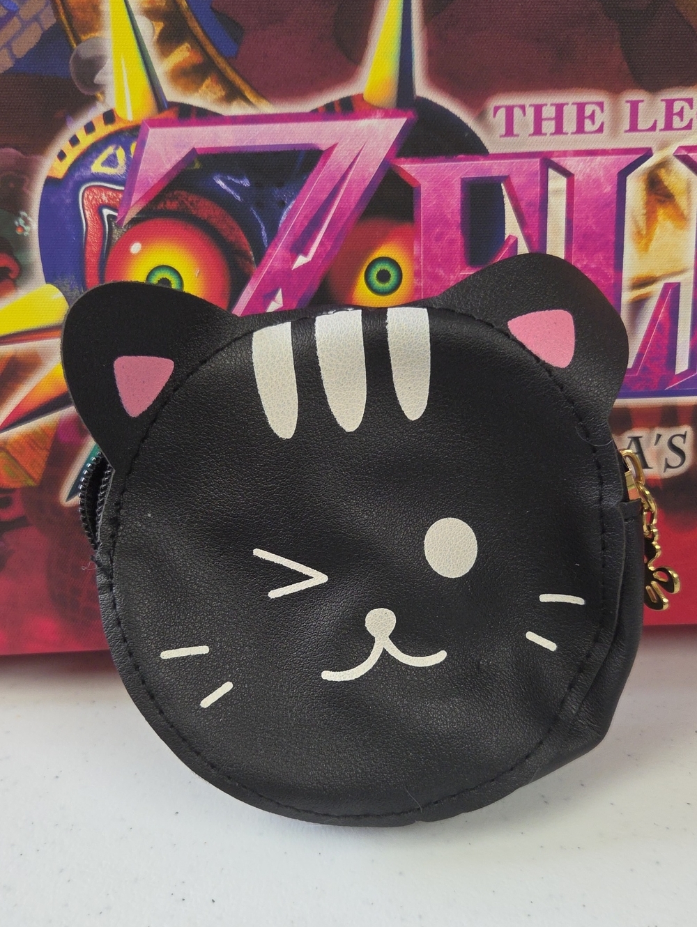 Kids Cute Black Cat Coin Purse – Unbranded